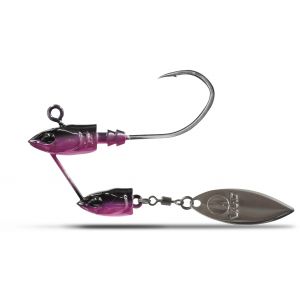 VMC Twinjig jiggskalle med #1/0 krok [7 g] pink lady 2-pack
