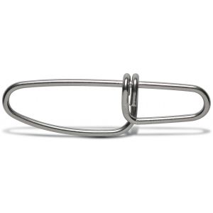 VMC [3253] Stainless Crosslock Snap beteslås stl. #4 silver 9-pack