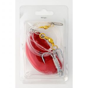 Fladen Conrad Halibut Rig 350 g med #3/0 & #7/0 krok 1.2 mm lina 1-pack