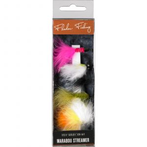 Fladen Fly Selection Marabou Streamer flies 5-pack