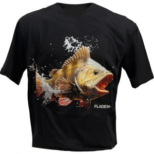 Fladen Perch Hunter t-shirt svart large