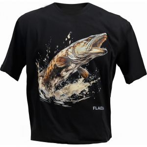Fladen Pike Hunter t-shirt svart small