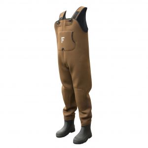 Fladen Neoprene Waders with EVA boot (felt sole) brown/black size 44/45