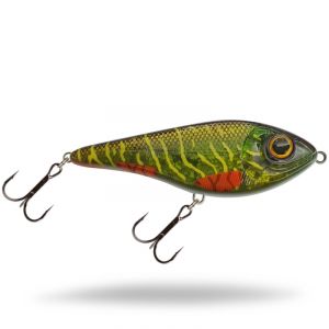 Strike Pro Buster Swim Junior 10.5 cm [40 g] SS green motoroil pike uv 1-pack