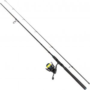 Daiwa Strikeforce haspelset 8' 10-40 g inkl. J-Braid X4 0.17 mm