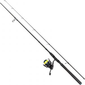 Daiwa Strikeforce haspelset 8' 7-28 g inkl. J-Braid X4 0.17 mm
