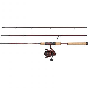 Abu Garcia Tormentor v2 Travel haspelset 4-delat 8' 8-24 g inkl. flätlina