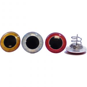 Abu Garcia Beast Screw-In Eyes red/yellow/silver 12-pack