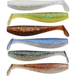 Abu Garcia Paddletail Kit 8 cm assorted 6-pack