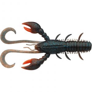 Berkley Pulse Realistic Craw 10 cm [12 g] F dark cray uv 6-pack