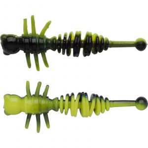 Berkley PowerBait Power Larvae 4 cm [2.2 g] black/sunshine yellow 12-pack
