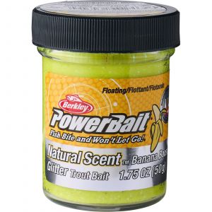 Berkley PowerBait Trout Dough Fruits Banana [50 g] sunshine yellow 1-pack