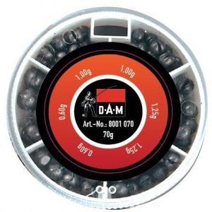 DAM Fine blyhagel-dispenser [0.6-1.25 g] 6-fack 70 g