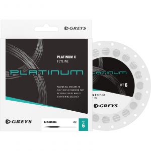 Greys Platinum X T3 sjunkande fluglina 32 m [22 g, 12.2 m] WF8