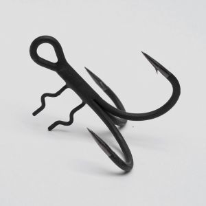 MadCat A-Static Shad 4X stl. #2/0 T-trekrok svart 4-pack