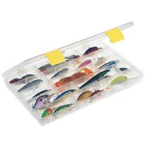 Plano Prolatch 3700 Stowaway Thin betesask [35.6 x 23.2 x 3.5 cm] klar