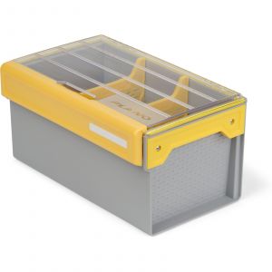 Plano Edge Master Plastics beteslåda [35.6 x 22.9 x 18.5 cm] grå/gul