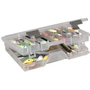 Plano Guide Series Two-Tiered StowAway 3700 betesask [35.6 x 22.9 x 7 cm] klar