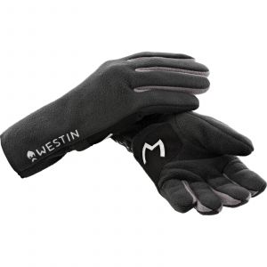 Westin Fleece handskar carbon black medium
