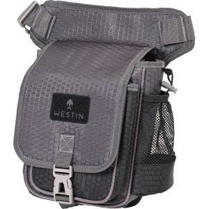 Westin W4 Stalker Bag fiskeväska inkl. 2 betesaskar [33 x 32 x 14 cm] titan/svart