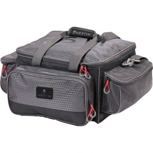 Westin W4 Jumbo Lure Loader fiskeväska inkl. 4 betesaskar [54 x 40 x 25 cm] titan/svart