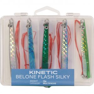Kinetic Belone Flash Silky [20 g] mix 5-pack