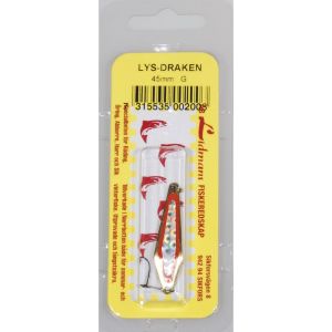 Lidmans Fiskeredskap Lys-Draken 5.5 cm [9 g] guld 1-pack