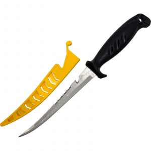 FJ Gear Filékniv med plastfodral 15.8 cm