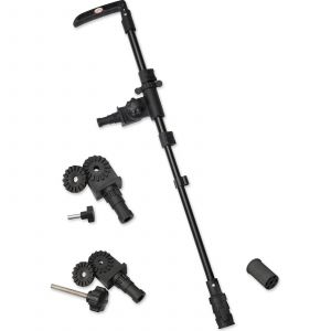Berkley Roterbar givarpinne teleskopisk 50-80 cm svart