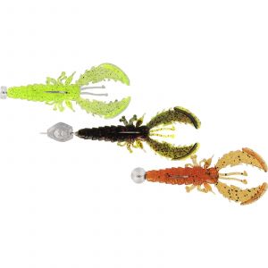 Westin CreCraw Slim R 'N R 5.5 cm [1, 2.5 & 3.5 g] dark water mix 22 3-pack