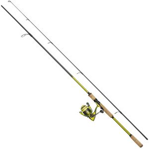 Kinetic HellCat CL haspelset 9' M 8-30 g inkl. 0.20 mm flätlina