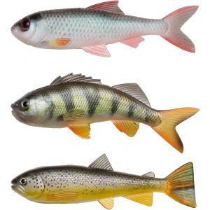 PulzBait Skinz Roach, Perch & Trout 15 cm [28 & 30 g] natural roach/natural perch/brown trout 3-pack