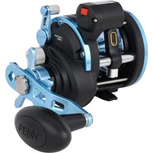 PENN Warfare II 15 Level Wind Line Counter havsfiskerulle högervevad