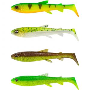 Savage Gear 3D Whitefish Shad 9 cm [7 g] dark water mix 4-pack
