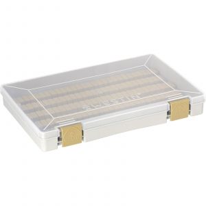 Westin W3 Jig Box 135 slots [27.4 x 18 x 4 cm] grey/clear