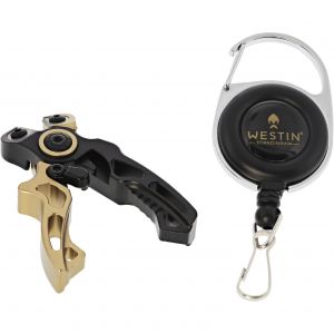 Westin Micro linsax 6.3 cm med jojo svart/sand