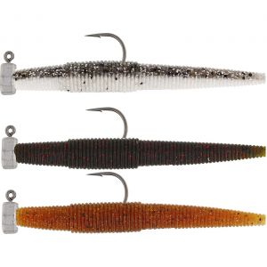 Westin Ned Worm R 'N R 7 cm [2.5 g] F clear water mix 3-pack