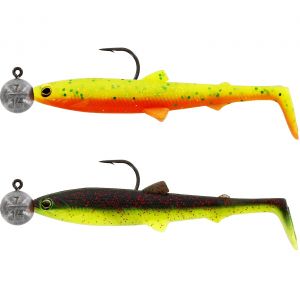 Westin BullTeez Shadtail R 'N R 12.5 cm [10 g] dark water mix 6 2-pack