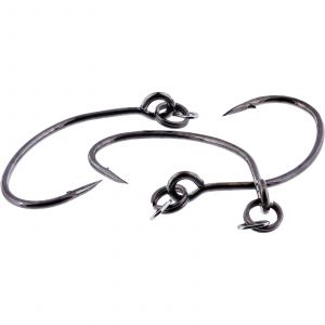 Westin Rigged Seatrout enkelkrok [#1] svart 8-pack