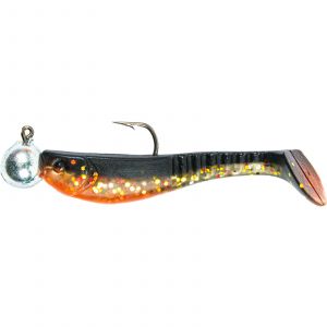 Fladen Ready to Fish Minnow Shad 11 cm [18 g] black gold flake 1-pack