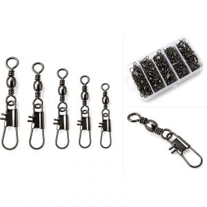 Bigg Fish Beteslås med lekande [3.2-5 cm] svart 200-pack