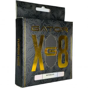 Gator X8 flätlina vit 0.100 mm x 130 m
