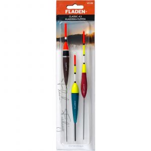 Fladen Klassiska flöten #3 [2.0-3.5-3.5 g] 3-pack