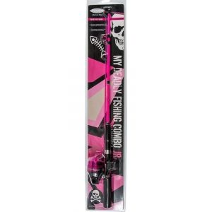 Fladen Fight Junior inkapslat set 3'11" 5-20 g [rosa] inkl. nylonlina