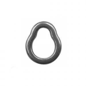 VMC Drop Solid Ring svart 8-pack