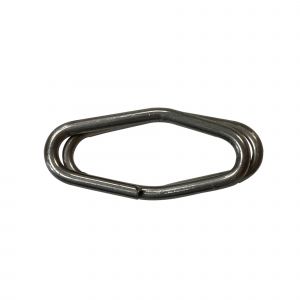 VMC E.Z Split fjärderring/beteslås 137 kg stl. 3 svart 12-pack