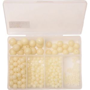 Fladen Luminous självlysande mjuka pärlor [5, 8, 10 mm] 300-pack