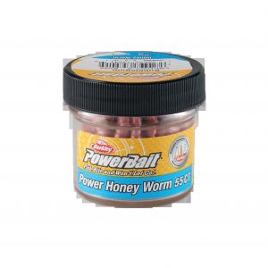 Berkley PowerBait Power Honey Worm 2.5 cm [1 g] (Garlic) 55-pack
