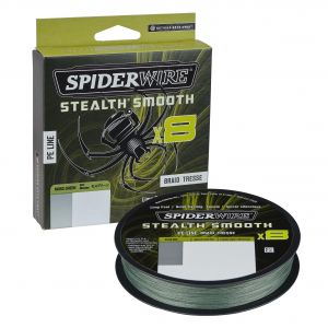 SpiderWire Stealth Smooth x8 flätlina moss green 150 m