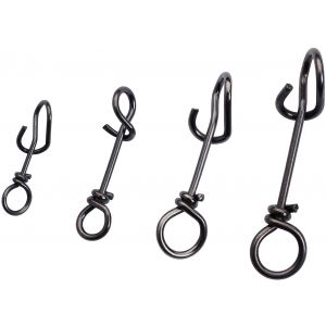 Berkley Fusion19 Fast Snaps beteslås 10 kg stl. 1 svart 15-pack